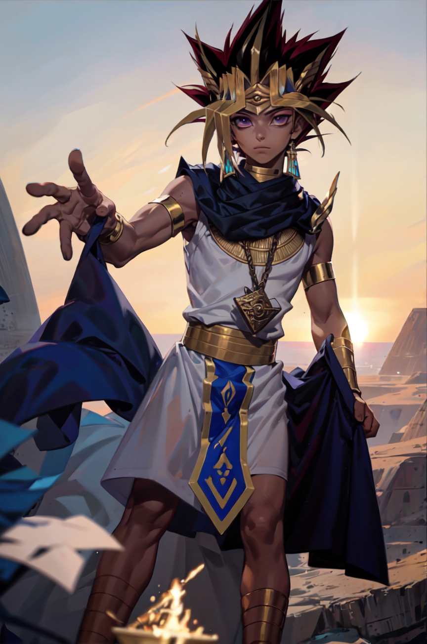 Pharaoh Atem by xiaofanchuanart on DeviantArt